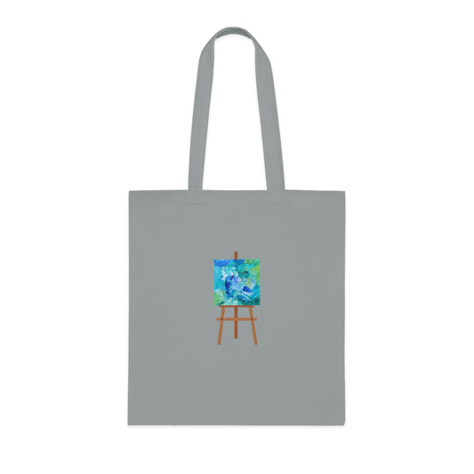 Sea Surchin' (Easel) Cotton Tote