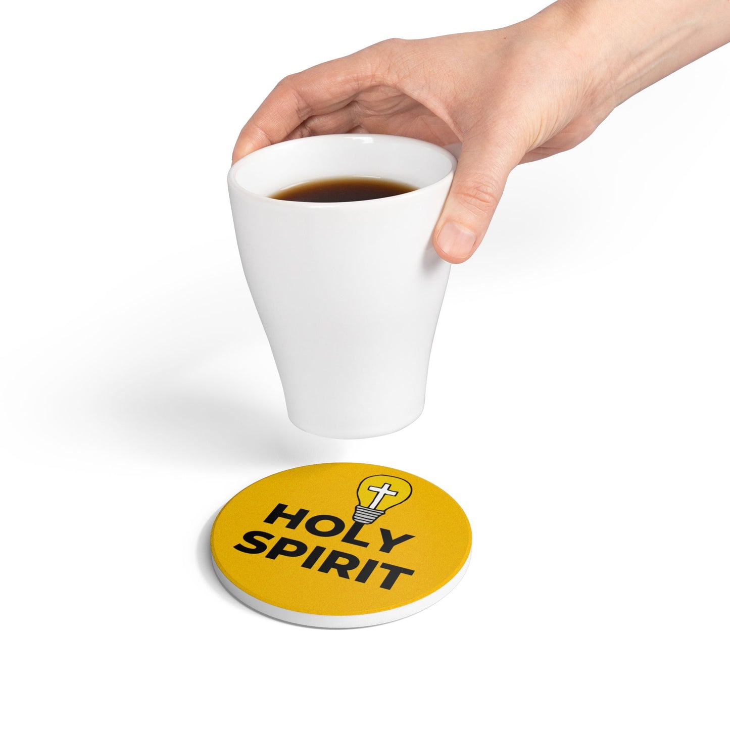 Holy Spirit Ceramic Coaster
