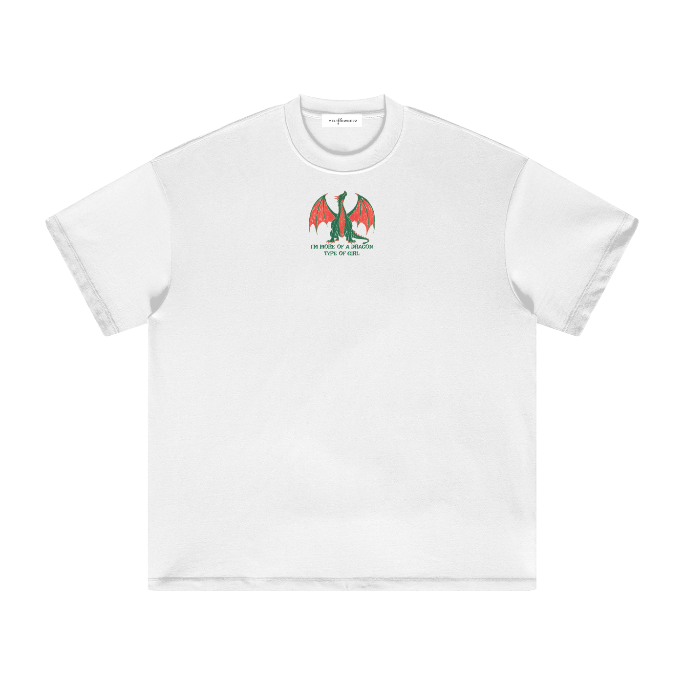 I'm More Of A Dragon Type Of Girl Heavyweight T-Shirt
