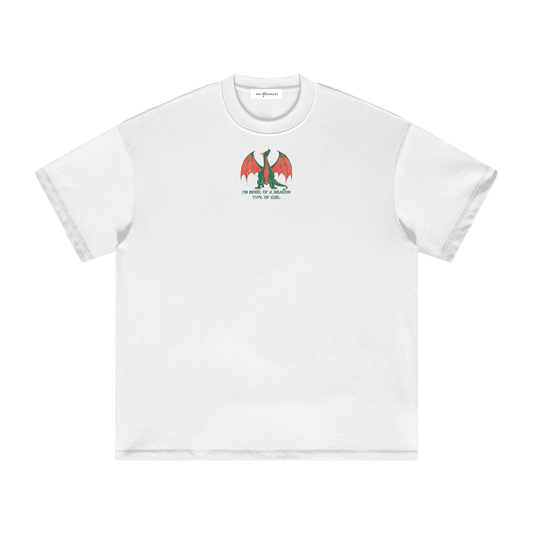 I'm More Of A Dragon Type Of Girl Heavyweight T-Shirt