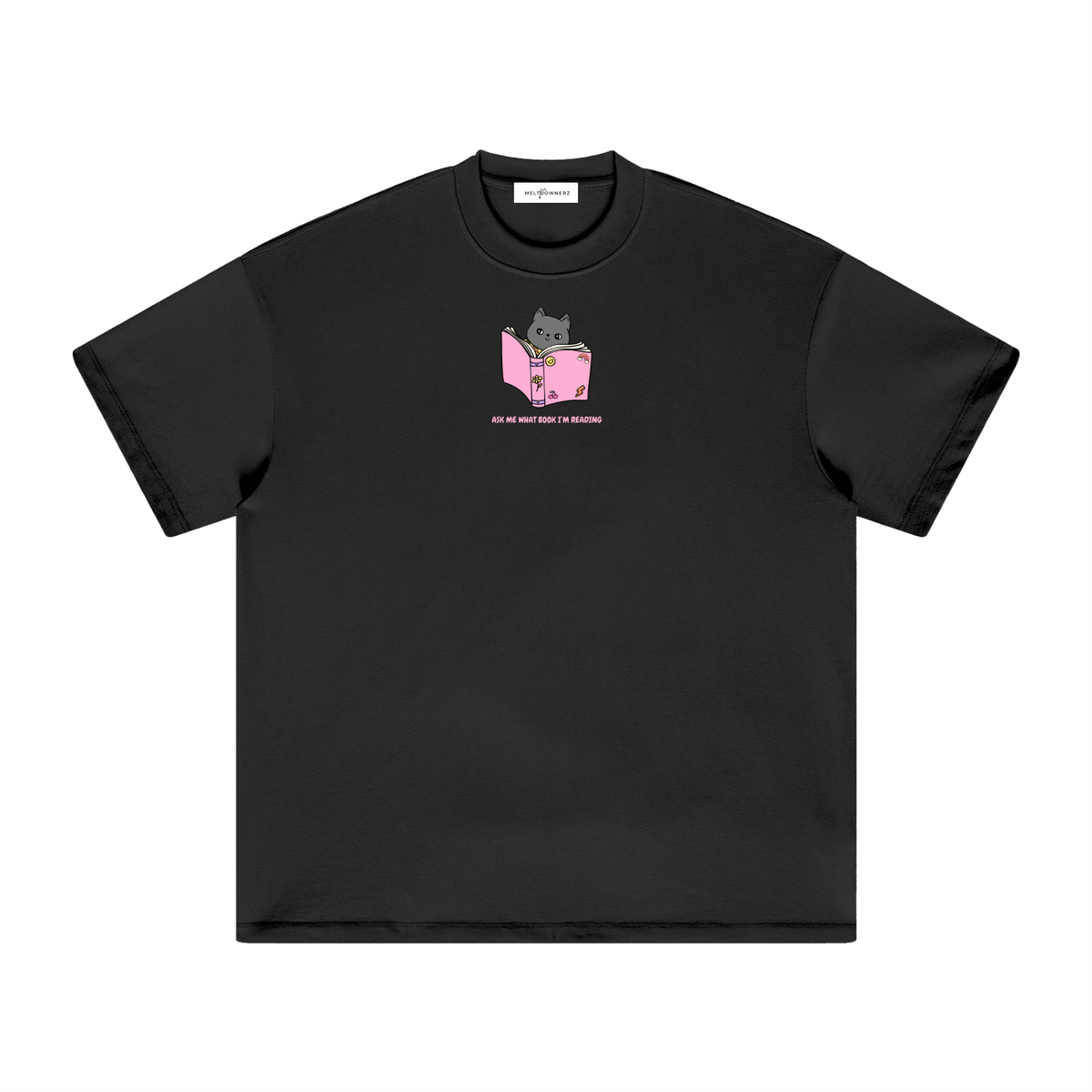 Ask Me What Book I'm Reading Heavyweight T-Shirt