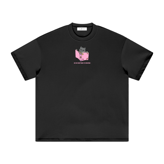 Ask Me What Book I'm Reading Heavyweight T-Shirt