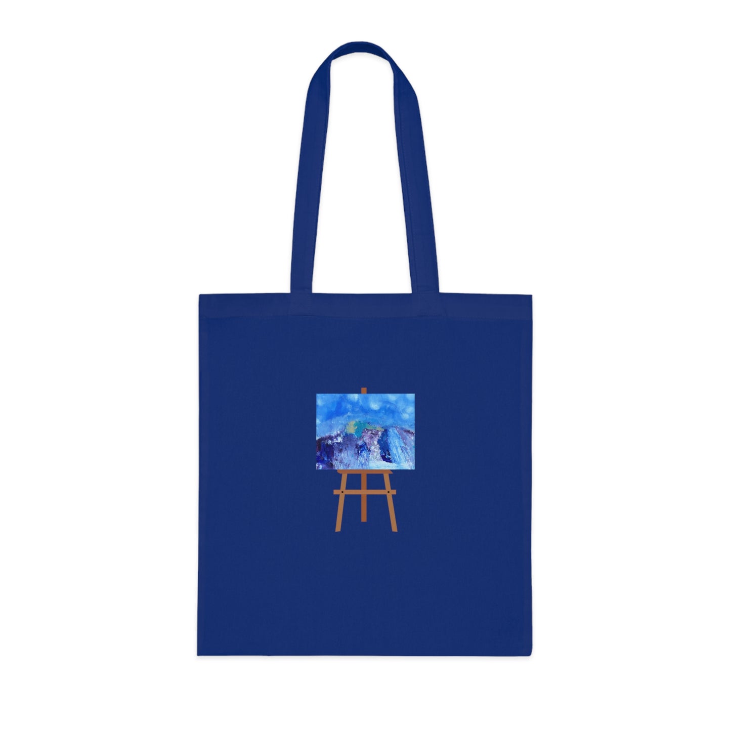 Jus' Peak (Easel) Cotton Tote