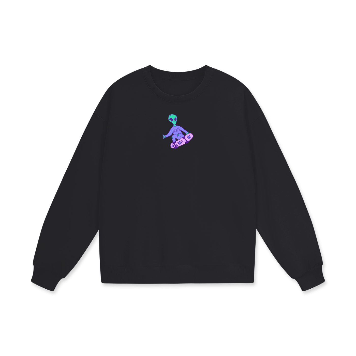 Lord Of The Rizz Heavyweight Drop Shoulder Oversized Fleece Sweatshirt