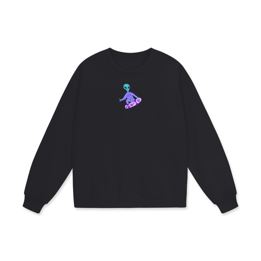 Lord Of The Rizz Heavyweight Drop Shoulder Oversized Fleece Sweatshirt