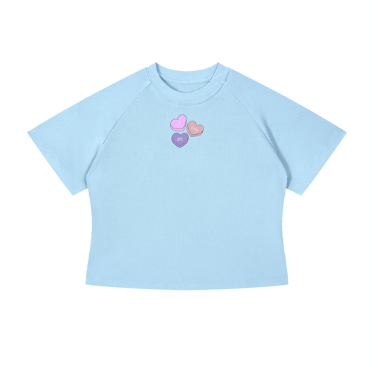 I Love BTS Crop T-Shirt