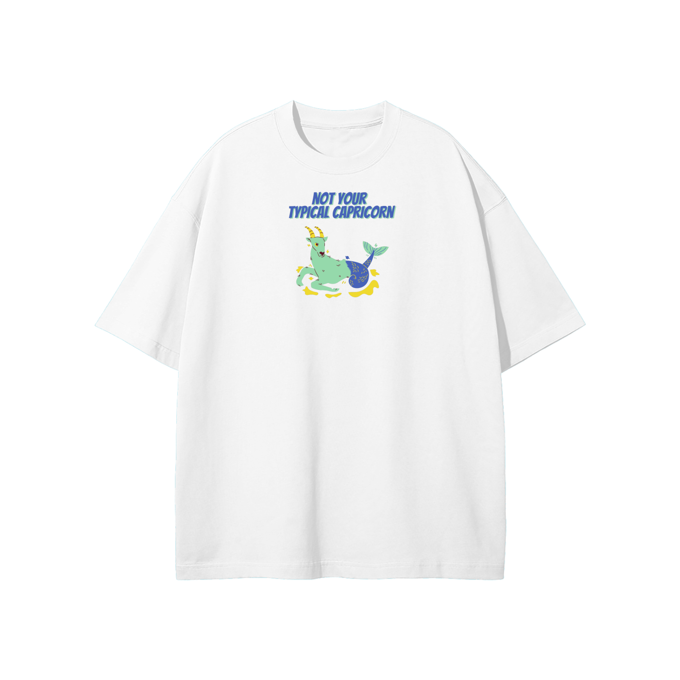 Not Your Typical Capricorn Streetwear Heavyweight Loose Fit T-Shirt