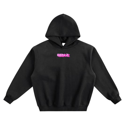 Gen Z Fleeced Boxy Hoodie