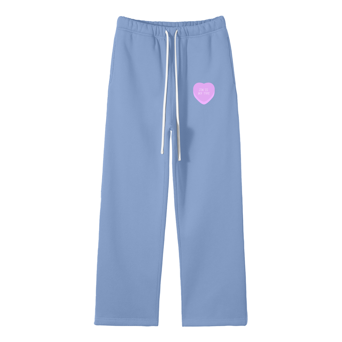 Jin Is My Type Streetwear Straight Leg Pants
