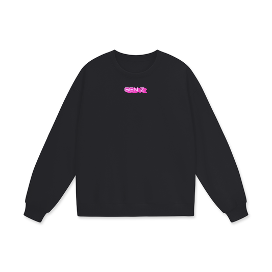 Gen Z Heavyweight Drop Shoulder Oversized Fleece Sweatshirt