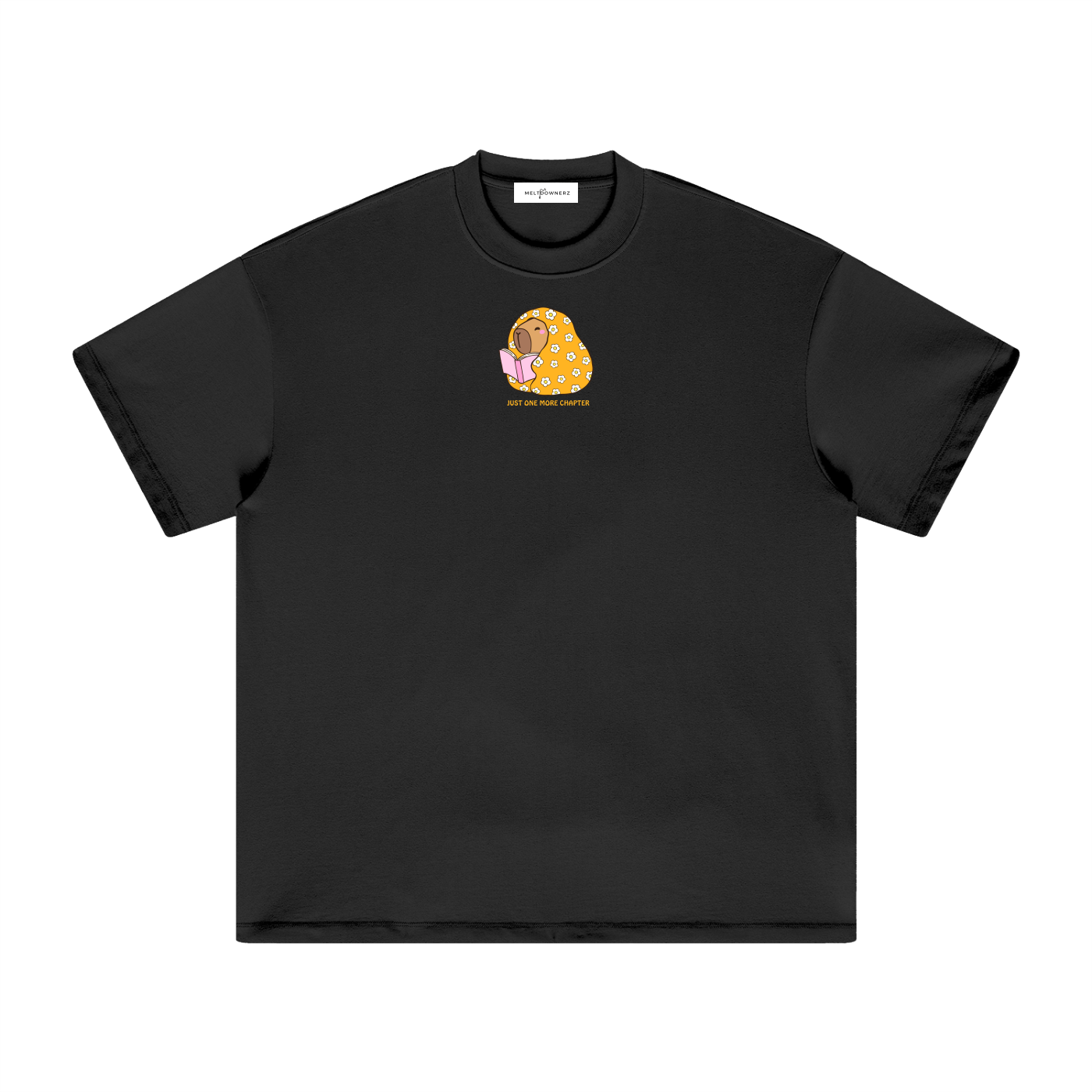 Just One More Chapter (Capybara) Heavyweight T-Shirt