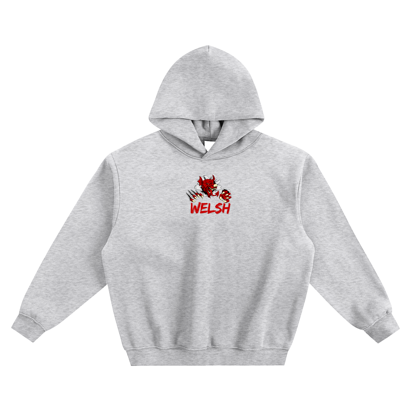 Welsh Fleeced Boxy Hoodie