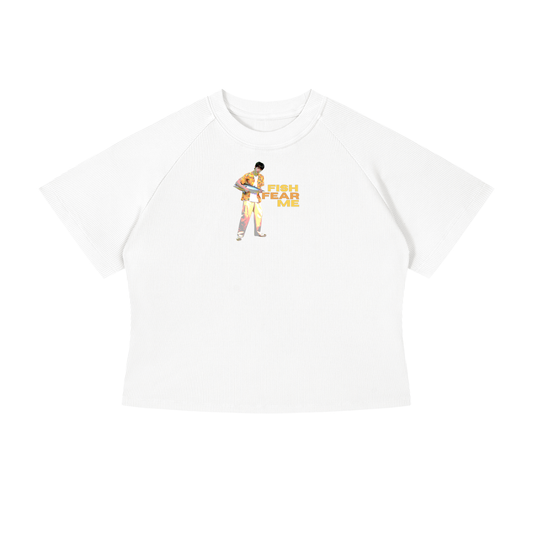 Fish Fear Me (Jin) Crop T-Shirt