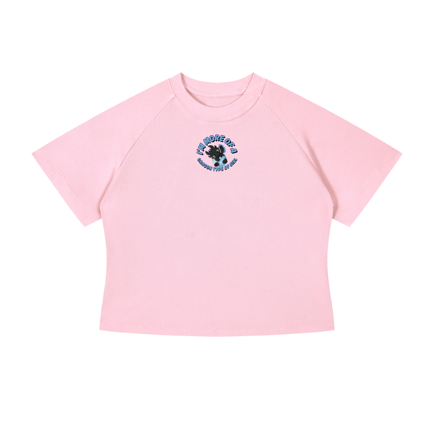 I'm More Of A Dragon Type Of Girl Crop T-Shirt