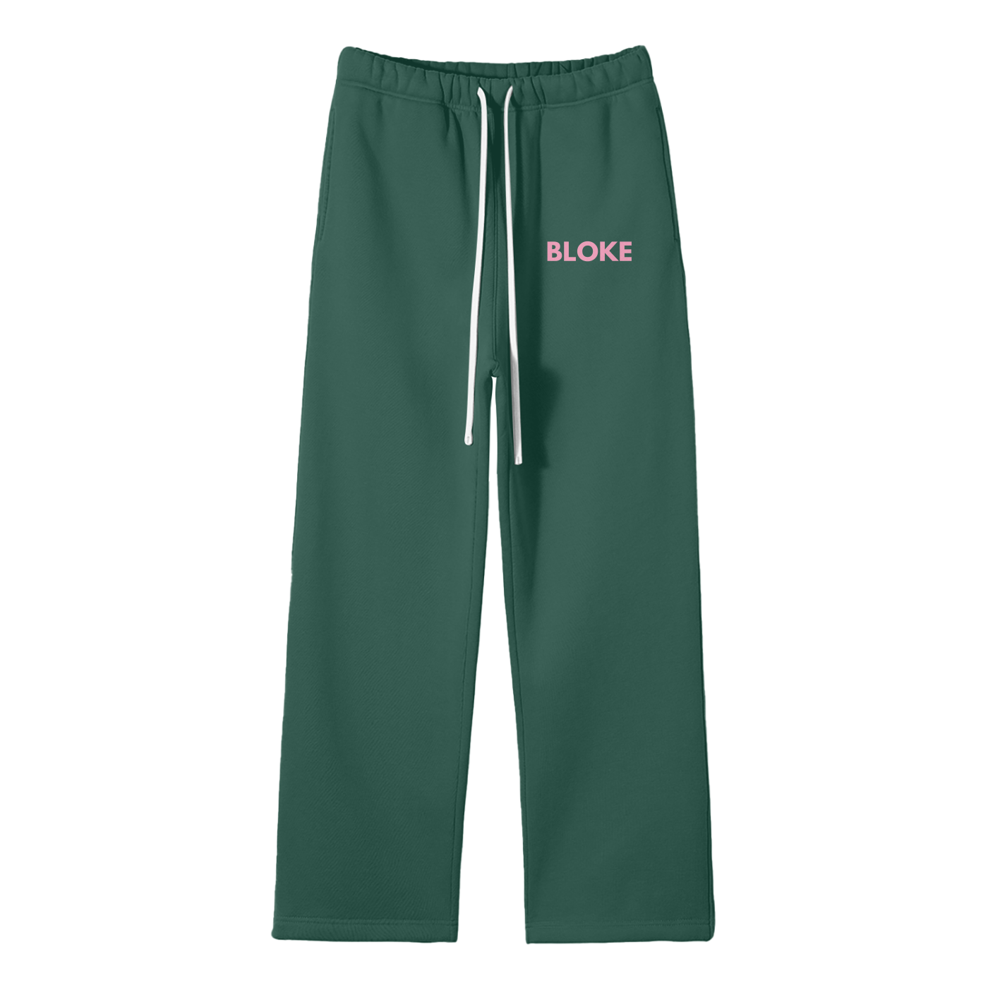 Bloke Streetwear Fleece Straight Leg Pants