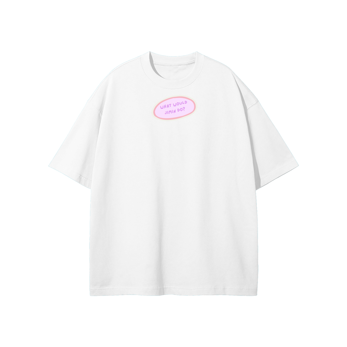 What Would Jimin Do Streetwear Heavyweight Loose Fit  T-Shirt