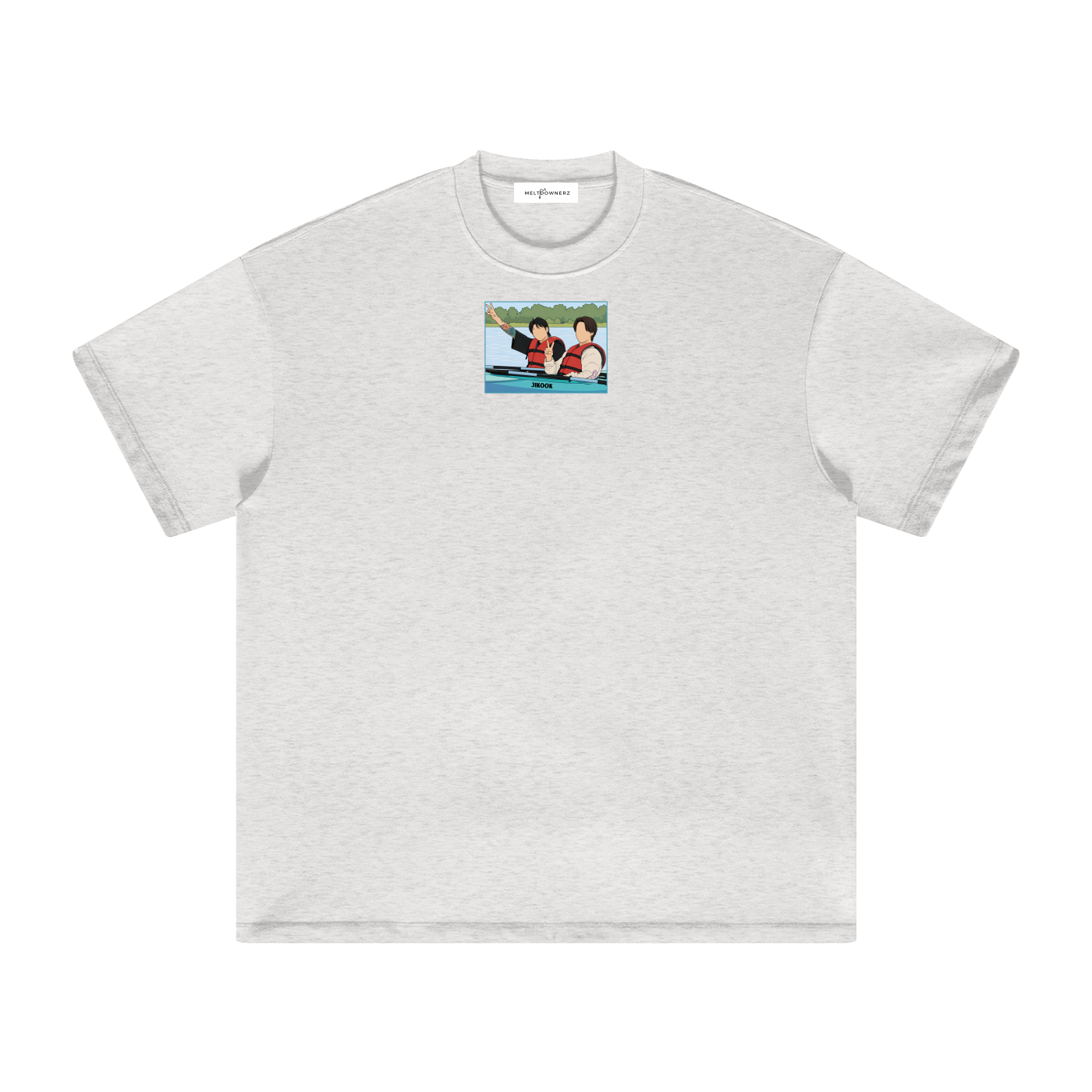 Jikook (Jungkook & Jimin Are You Sure) Heavyweight Earth Tone T-Shirt