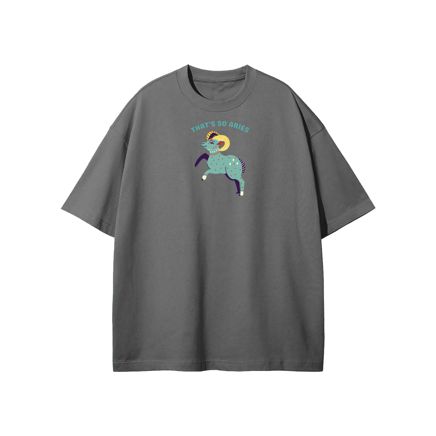 That's So Aries Streetwear Heavyweight Loose Fit T-Shirt