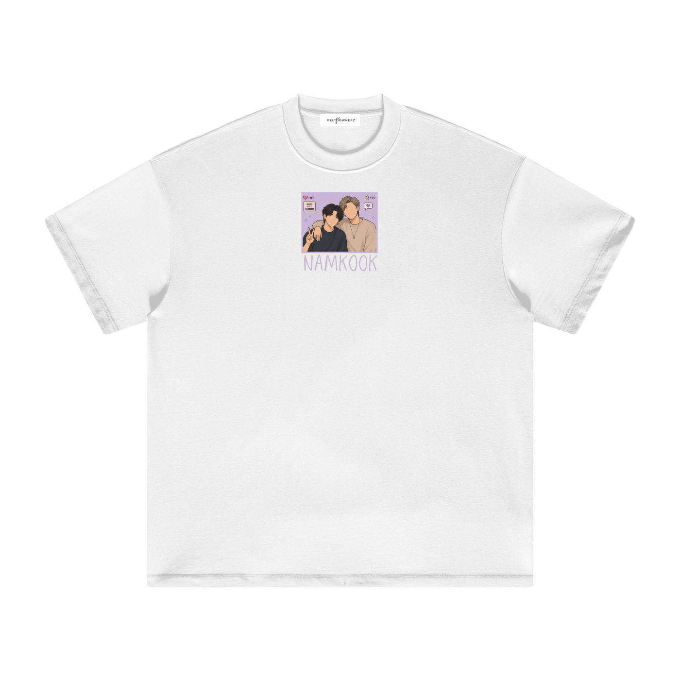 Namkook (Namjoon & Jungkook) Heavyweight  T-Shirt