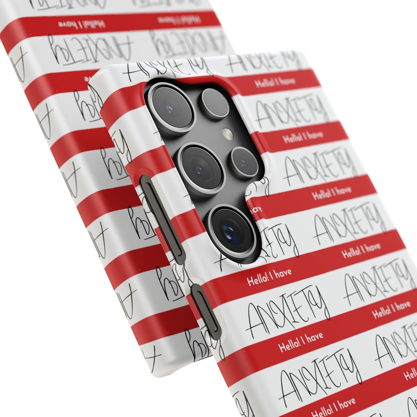 Hello I Have Anxiety Snap Cases