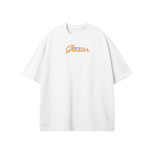 God Is Greater Streetwear Heavyweight Loose Fit T-Shirt