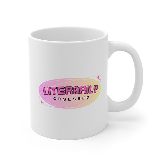 Literarily Obsessed 11oz White Mug