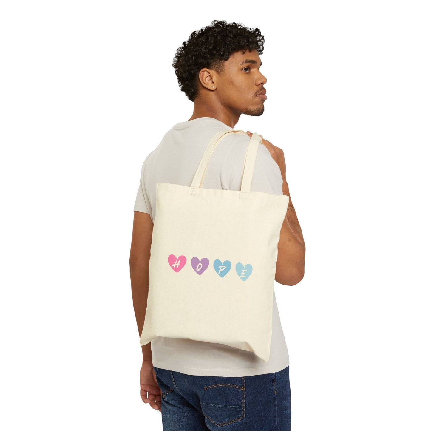Hope Cotton Canvas Tote Bag