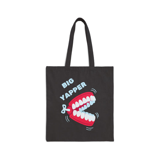 Big Yapper (Chatter) Cotton Canvas Tote Bag