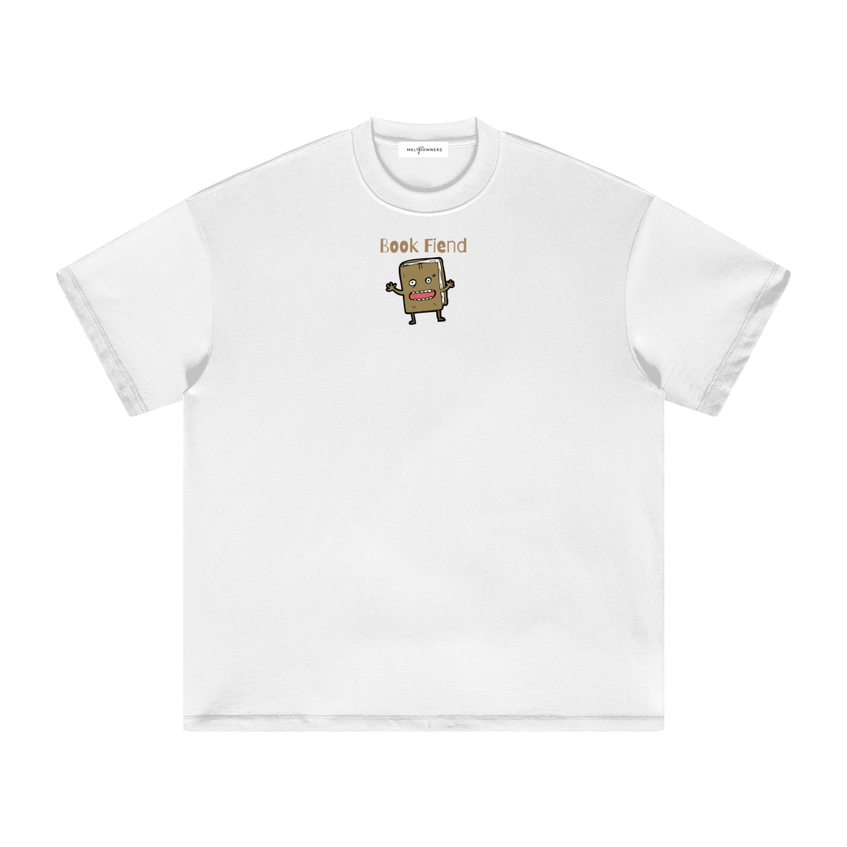 Book Fiend (Brown) Heavyweight T-Shirt