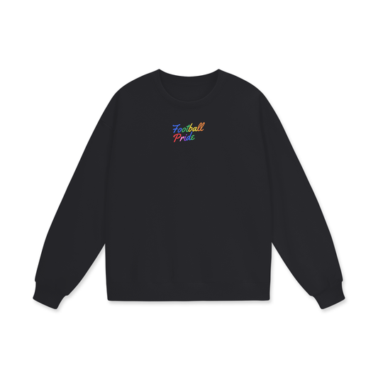 Football Pride Heavyweight Drop Shoulder Oversized Fleece Sweatshirt