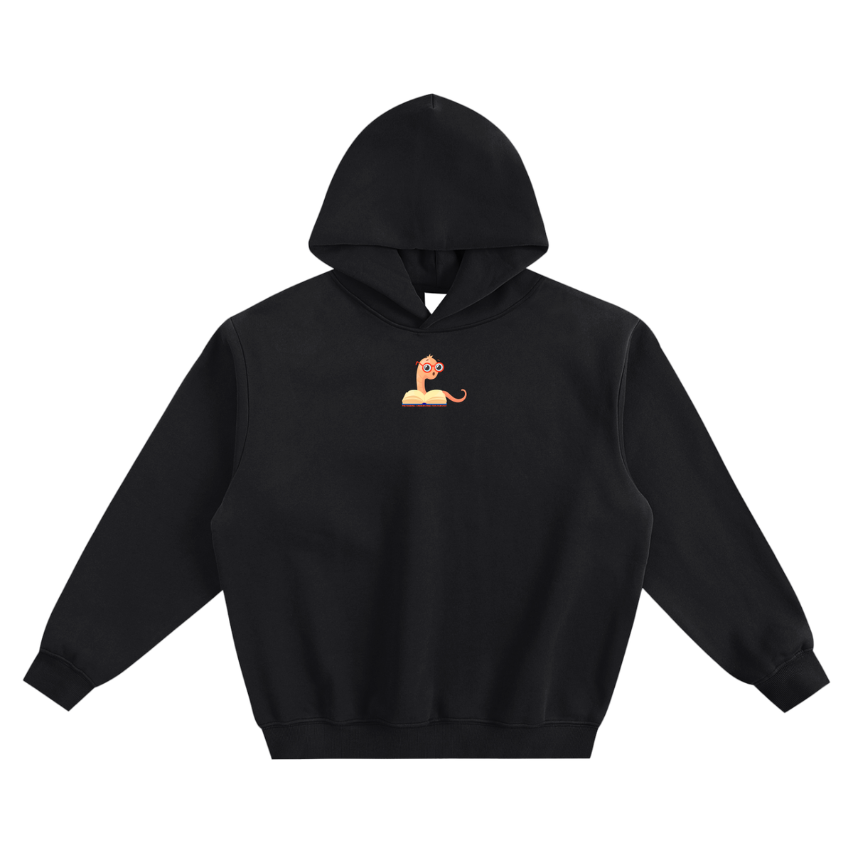 Pretending I Understand This Fantasy (Bookworm) Fleeced Boxy Hoodie