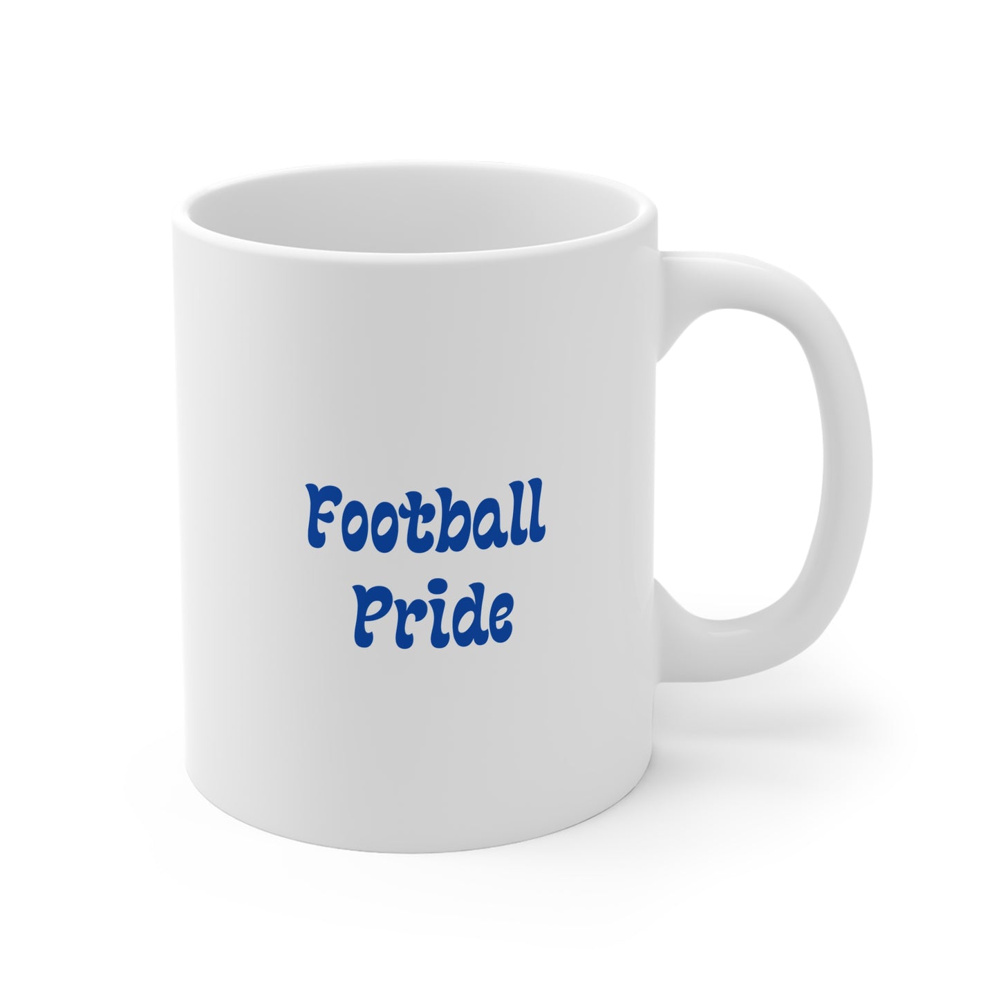 Football Pride 11oz White Mug