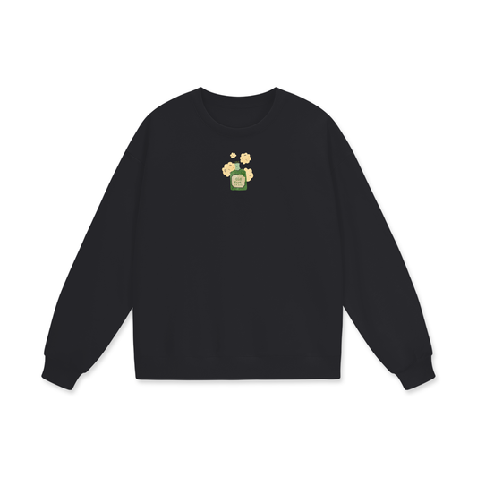 Old Fart (Jar) Heavyweight Drop Shoulder Oversized Fleece Sweatshirt