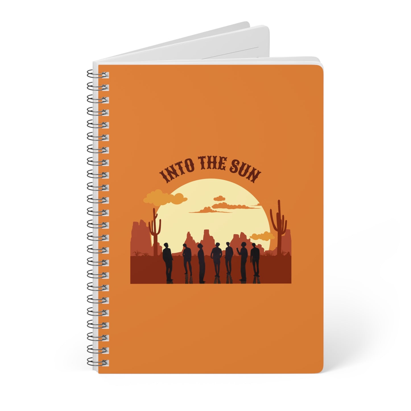 Into The Sun (Horizon) robound Softcover Notebook, A5