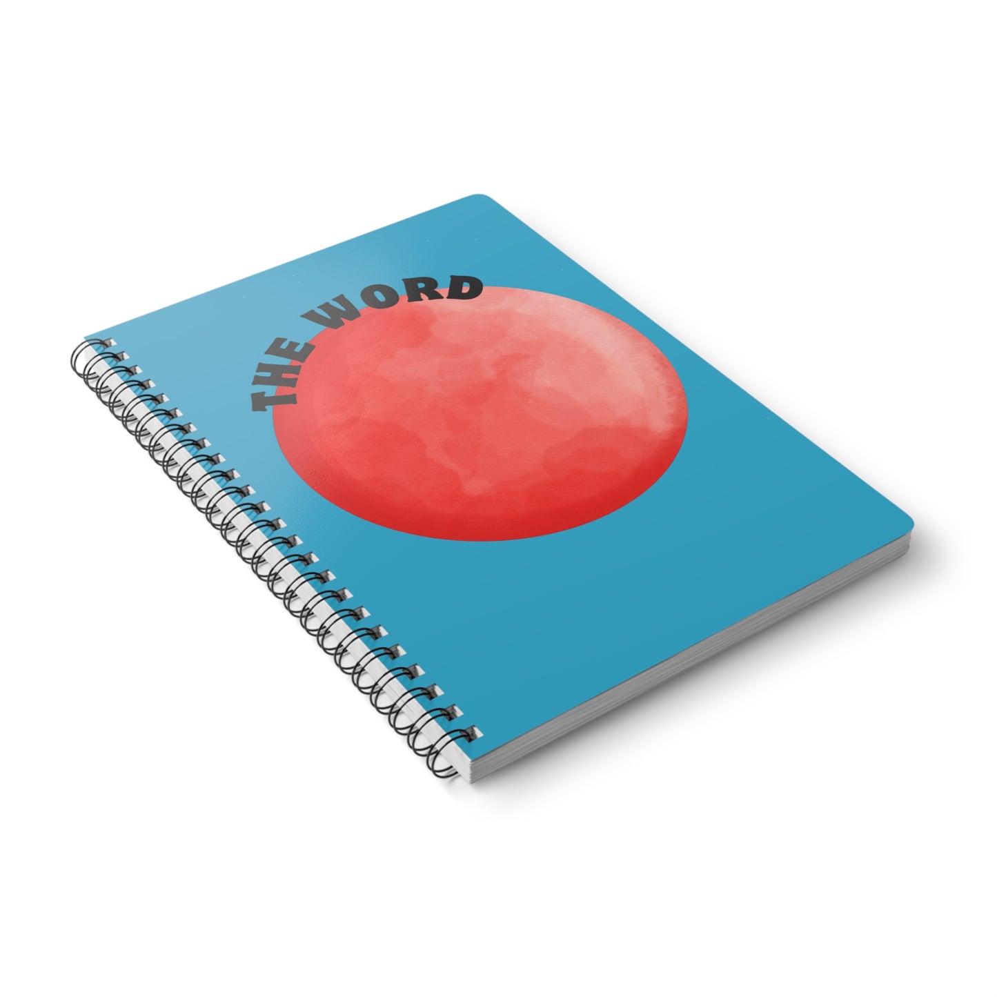 The Word Wirobound Softcover Notebook, A5