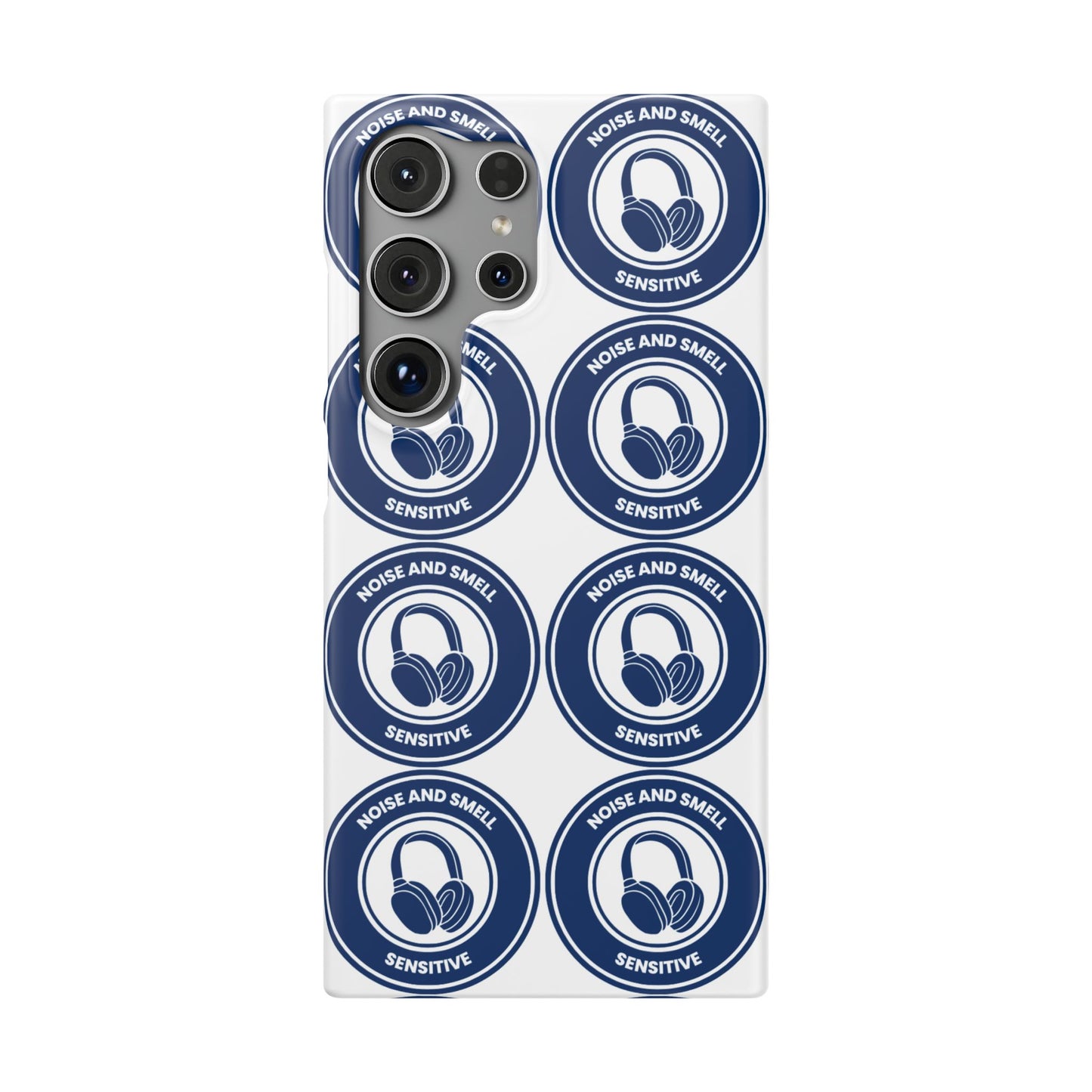 Noise and Smell Sensitive Snap Cases