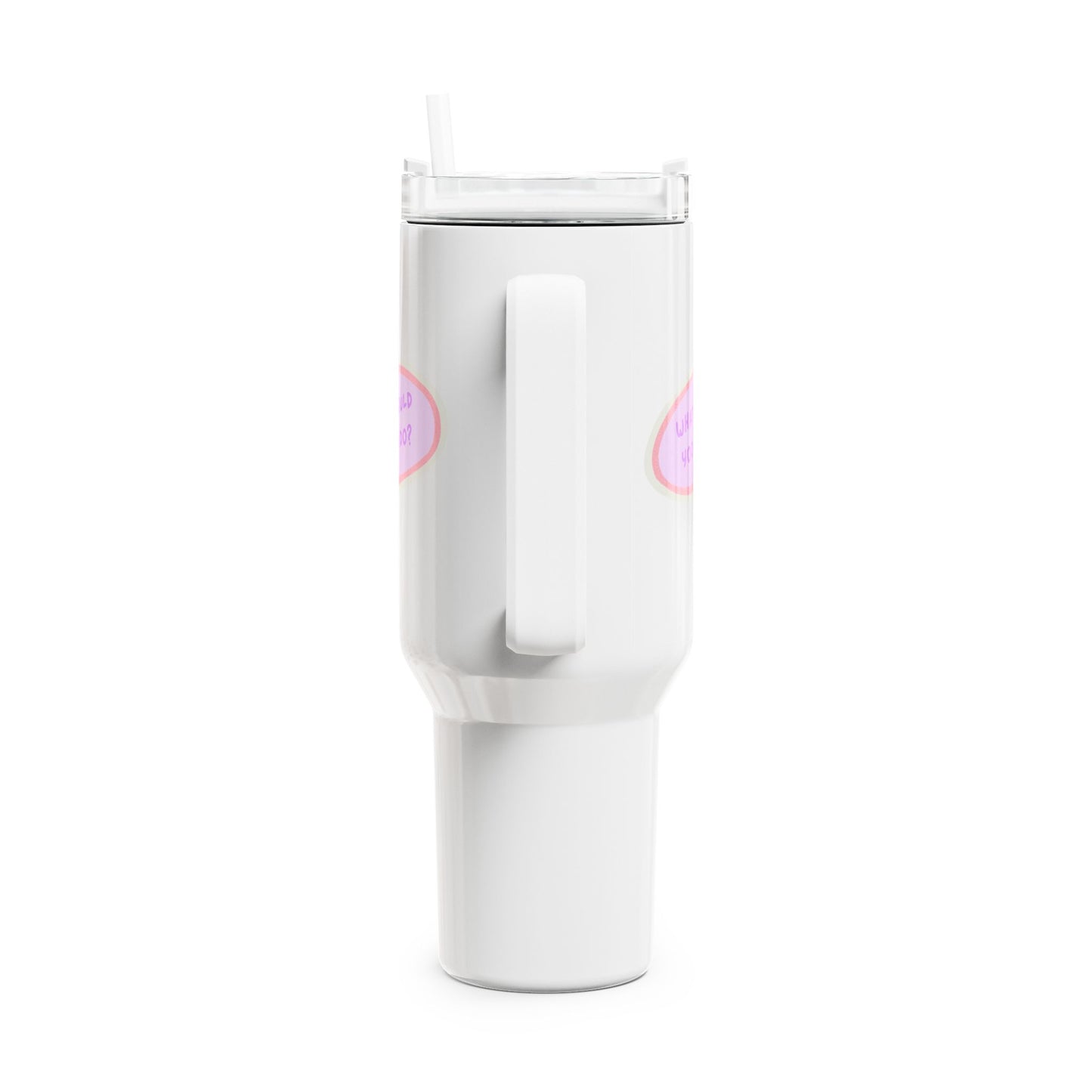 What Would Yoongi Do Tumbler, 40oz