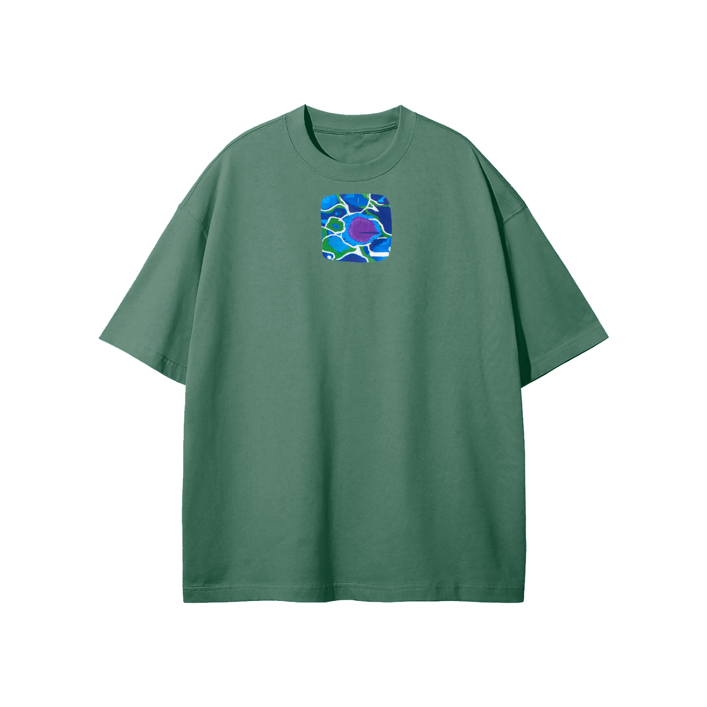 Microscope Invasion Streetwear Heavyweight Loose Fit T-Shirt
