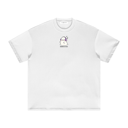Audiobooks Are Valid (Ghost) Heavyweight T-Shirt