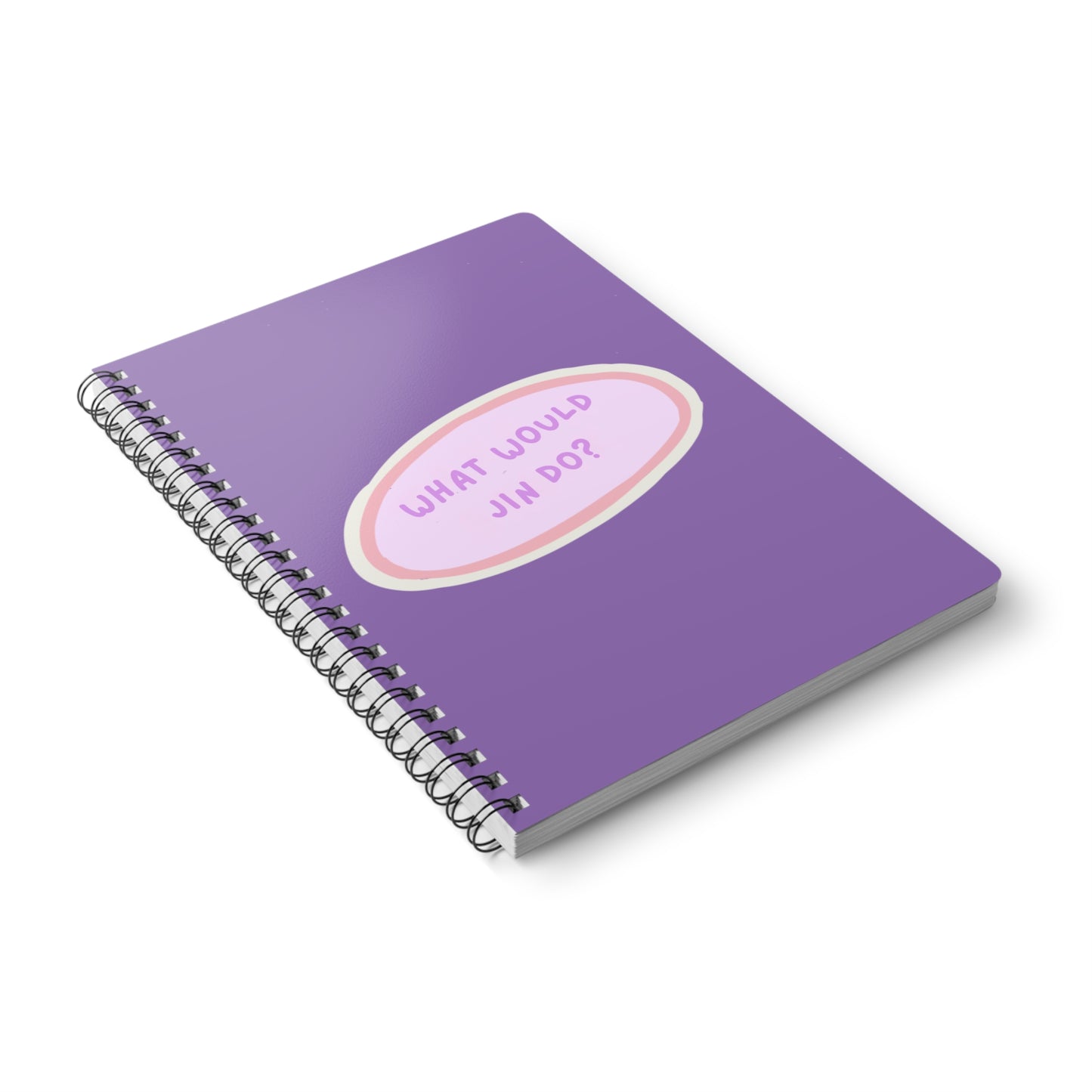 What Would Jin Do? Wirobound Softcover Notebook, A5