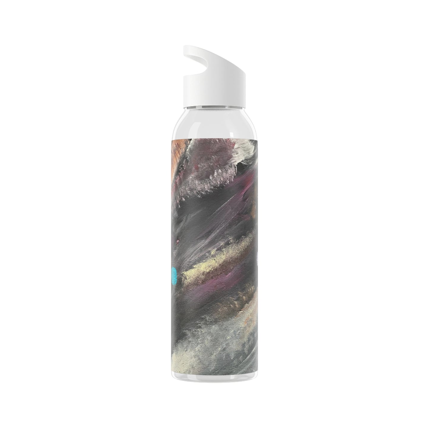 Big Blue Small World Sky Water Bottle