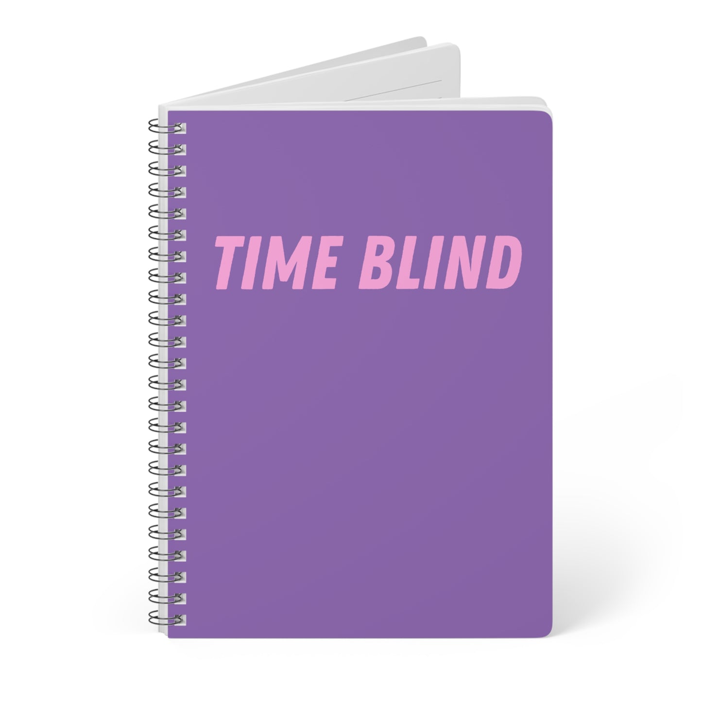 Time Blind Wirobound Softcover Notebook, A5