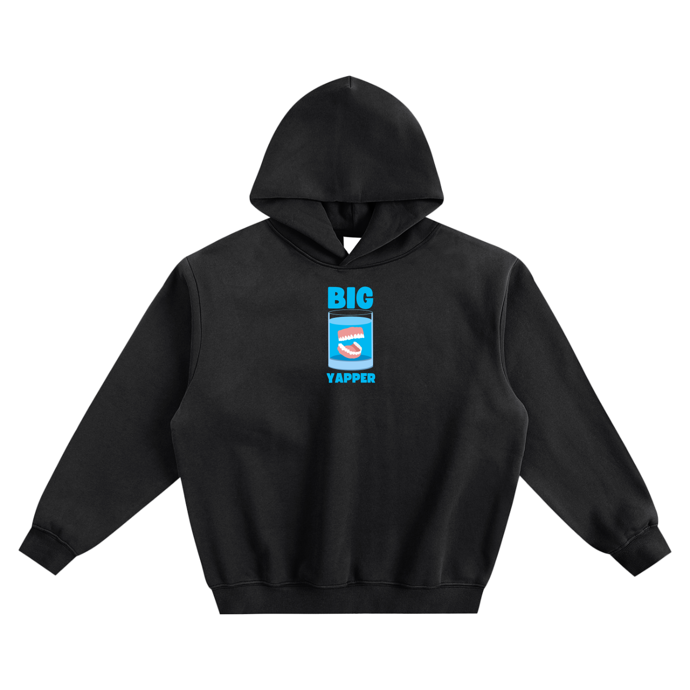 Big Yapper Fleeced Boxy Hoodie