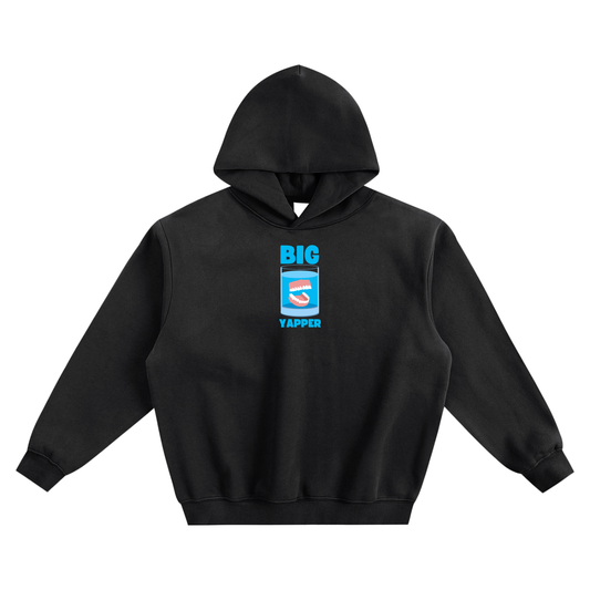 Big Yapper Fleeced Boxy Hoodie