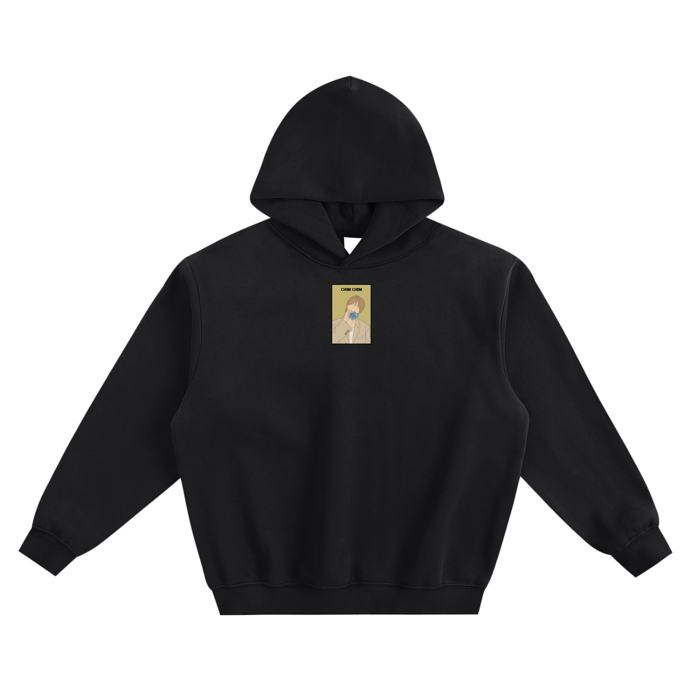 Chim Chim (Jimin) Fleeced Boxy Hoodie