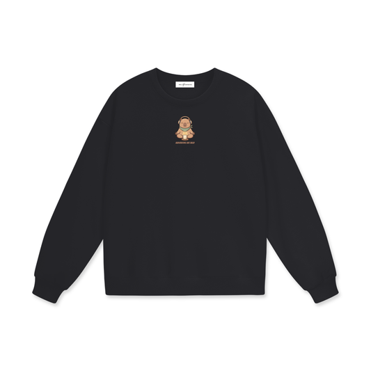 Audiobooks Are Valid Heavyweight Drop Shoulder Sweatshirt