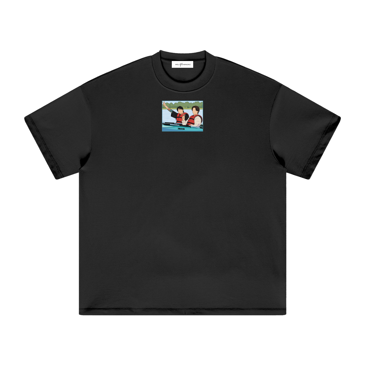 Jikook (Jungkook & Jimin Are You Sure) Heavyweight Earth Tone T-Shirt