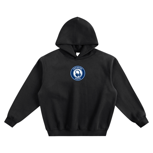 Noise & Smell Sensitive Fleeced Boxy Hoodie