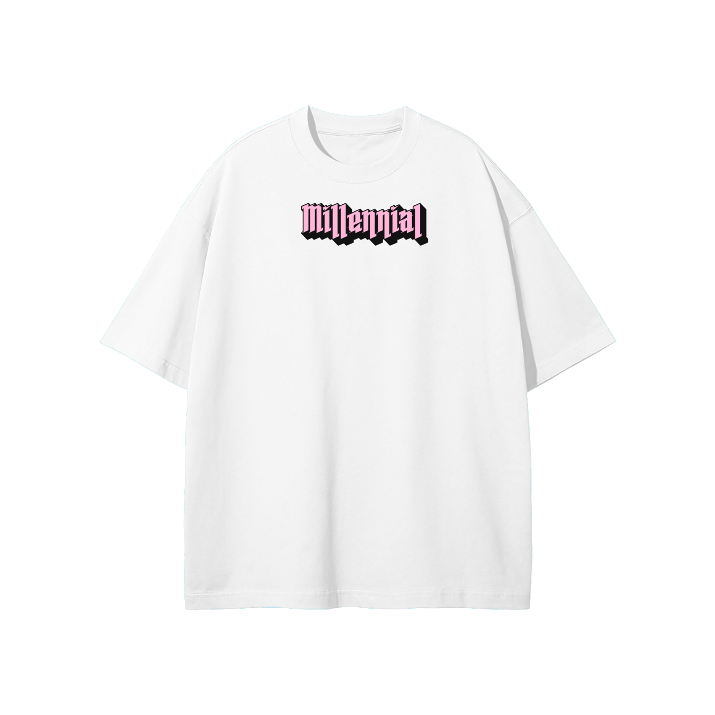 Millennial Streetwear Heavyweight Loose Fit T-Shirt