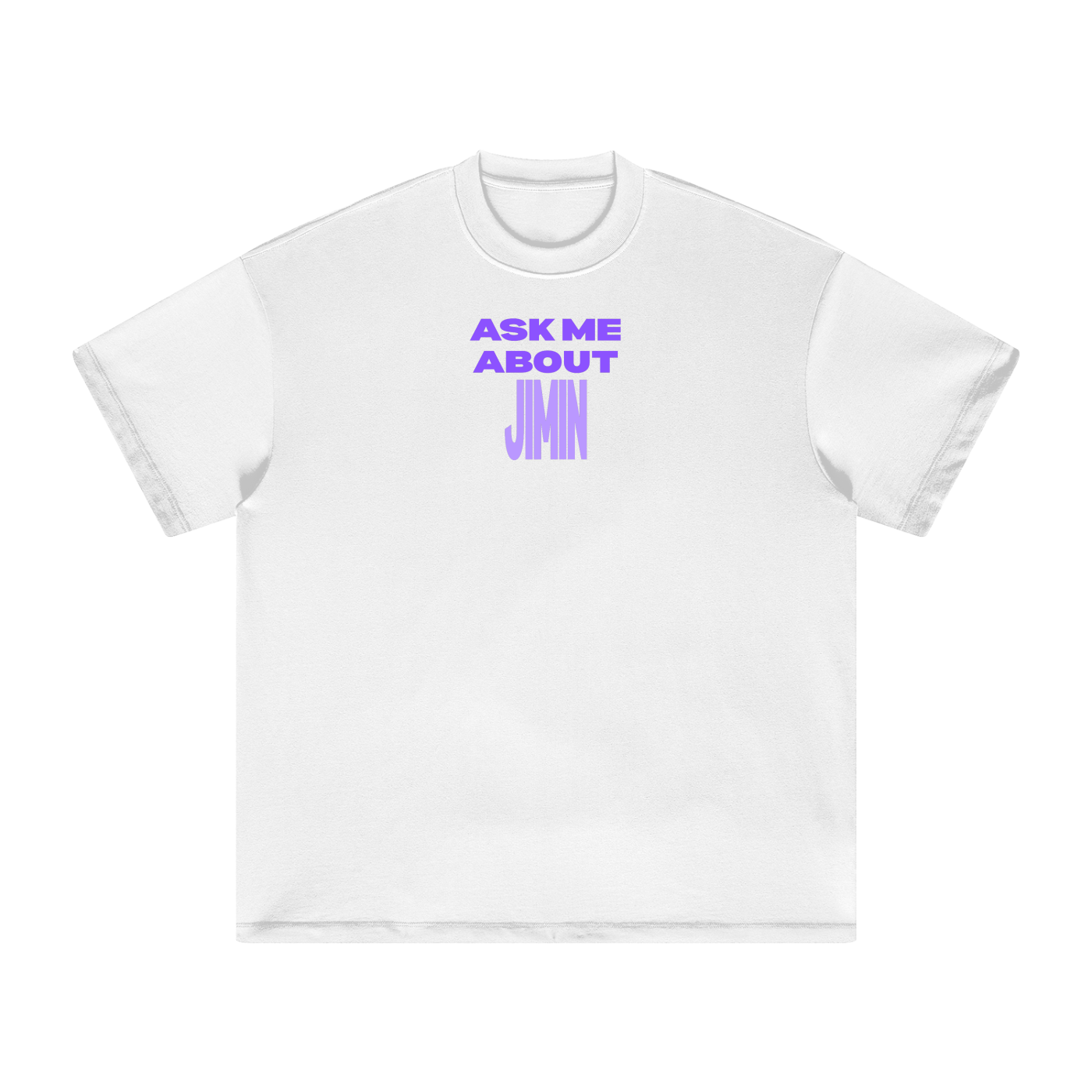 Ask Me About Jimin Heavyweight T-Shirt